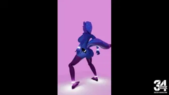 Kebahagiaan Blendered: Aksi Pantat Kuda yang Terjebak - Edisi Princess Luna thumbnail