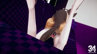 Bestiality Bonanza: Bunny Girl's Ass Gets Doggy Bottom Fuck! thumbnail