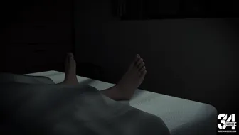 WTF! Bed Gremlin Serves Up Intense Foot Tease (3D) thumbnail