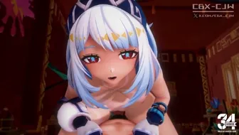 Bouncing Ass Ecstasy: Mualani Gets Pounded Hard (Genshin 3D Iwara) thumbnail