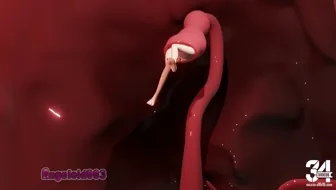 Tentacle Domination: Big Breasts Get Slowly Swallowed by Massive Tentacles! thumbnail