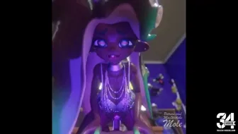 Splatoon Date Night: Interracial POV of Marina's Pleasure Sounds! thumbnail