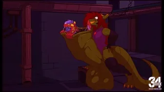 Spazman's Brutal Cock Vore: Getting Swallowed Whole & Cumshot! thumbnail