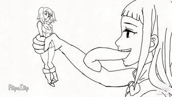 Gut-Busting Oral Vore: Weirdo Devours in 2D Chaos thumbnail
