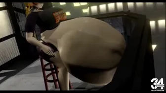 Post Vore Nightmare: Extreme Butt Growth & Breast Bloat After Being Swallowed! thumbnail