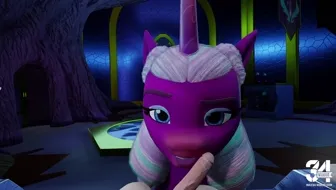 Misty's Thirst: Human Gets Feral Pony Blowjob – POV Loop! thumbnail