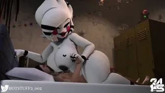 Tag Me Hard: HotStuff's Fucking Intense Marie Bed Loop (FNAF) thumbnail