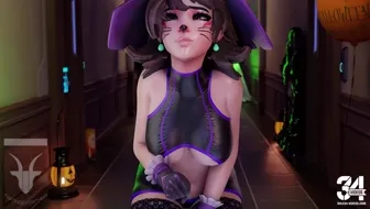 Overwatch Kiriko: Farting Oral Sex & Brutal Pounding (White Edition) thumbnail