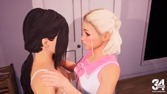 Futanari Devours It: Deep Throat Blowjob & Cum Swallow thumbnail