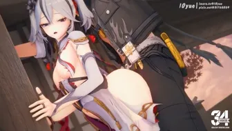 From Behind! Small Breasts, Huge Butt & Giant Cock Action! thumbnail