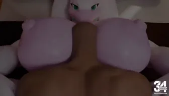 Dirty Doggystyle: Giant Black Dick Devouring Bouncing Pussy & Massive Ass (Goodra's Freak Fuck) thumbnail